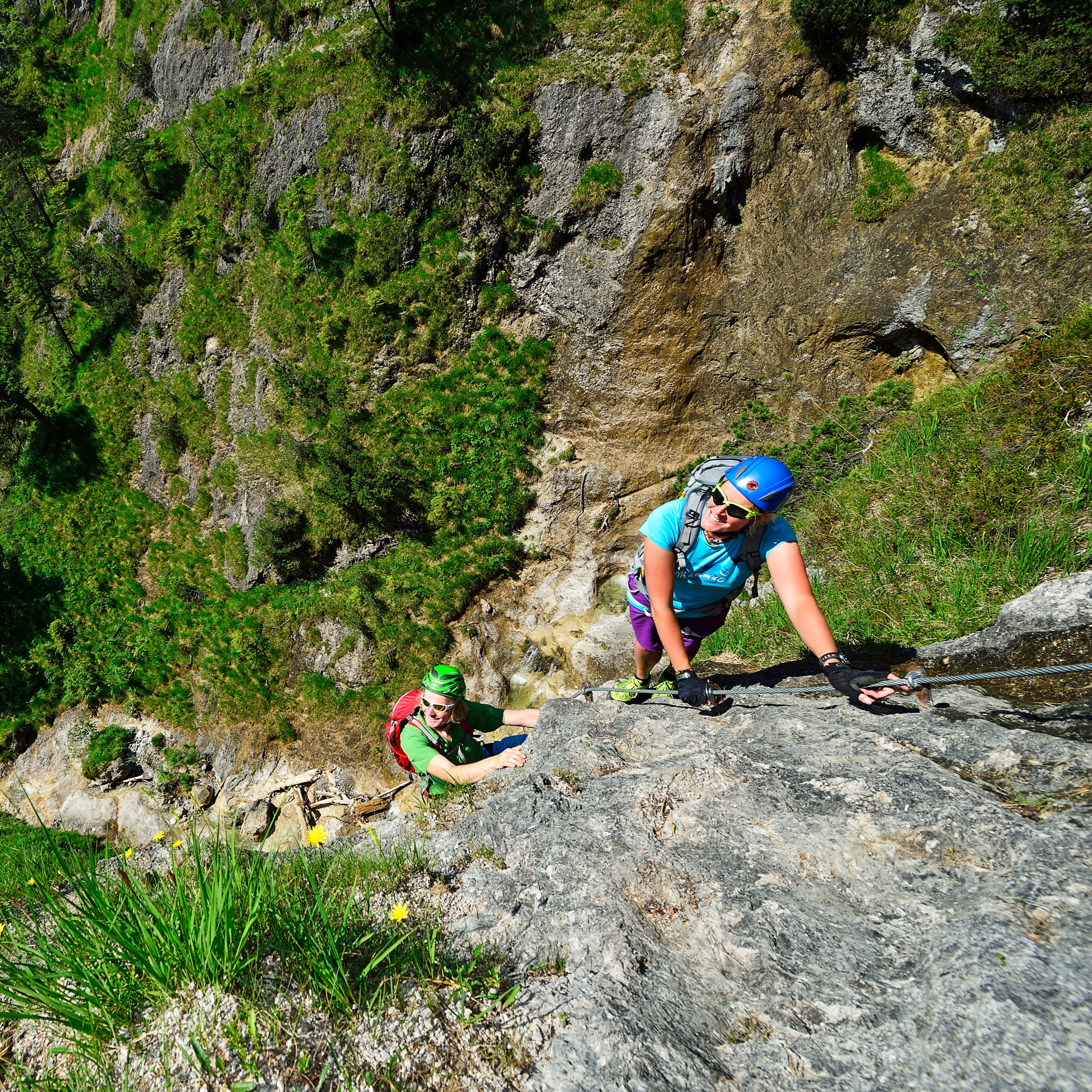 Hausbachfall Klettersteig © Norbert Eisele Hein.jpg